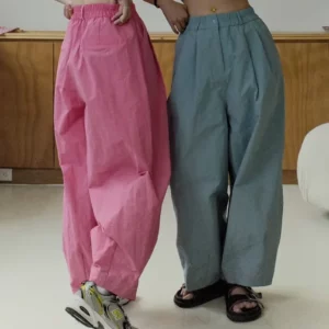 MACARON｜蓬蓬錐形機能寬褲