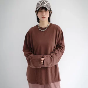 Korea｜舒適棉多色長袖素踢