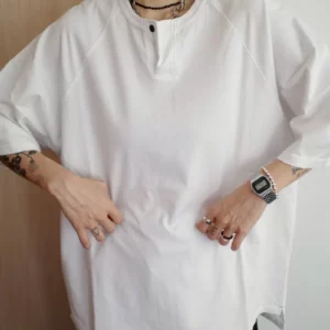 SP07 貳玖製造單扣亨利領短踢