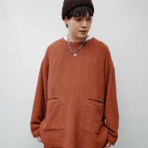 BE03 貳玖製造日式棉麻虛邊設計寬踢