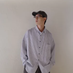 BE28 貳玖製造直條落肩寬襯