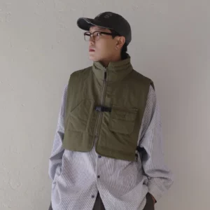 BE26 貳玖製造鋪棉工裝短版背心